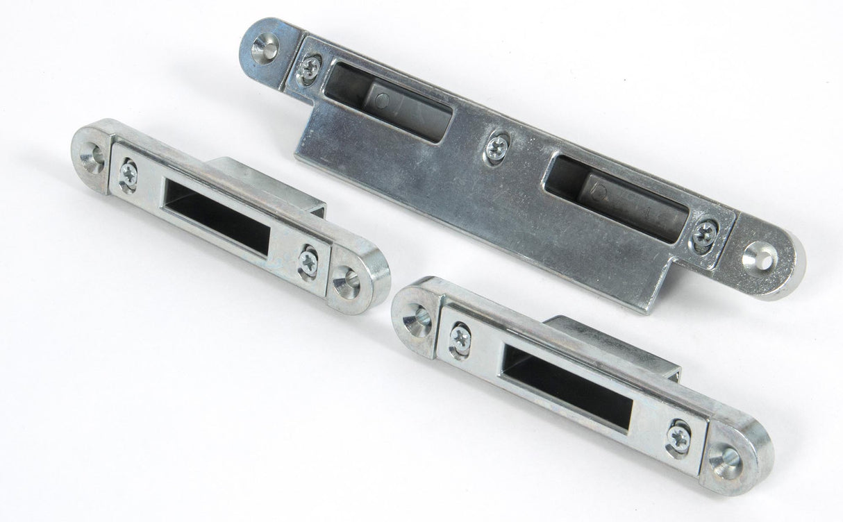 From The Anvil - Bright Zinc Plated Espag Keep Set - 44mm Door | Sku. 91909 | Trade Door Handles.