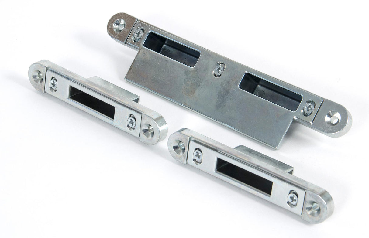 From The Anvil - Bright Zinc Plated Espag Keep Set - 57mm Door | Sku. 91910 | Trade Door Handles.