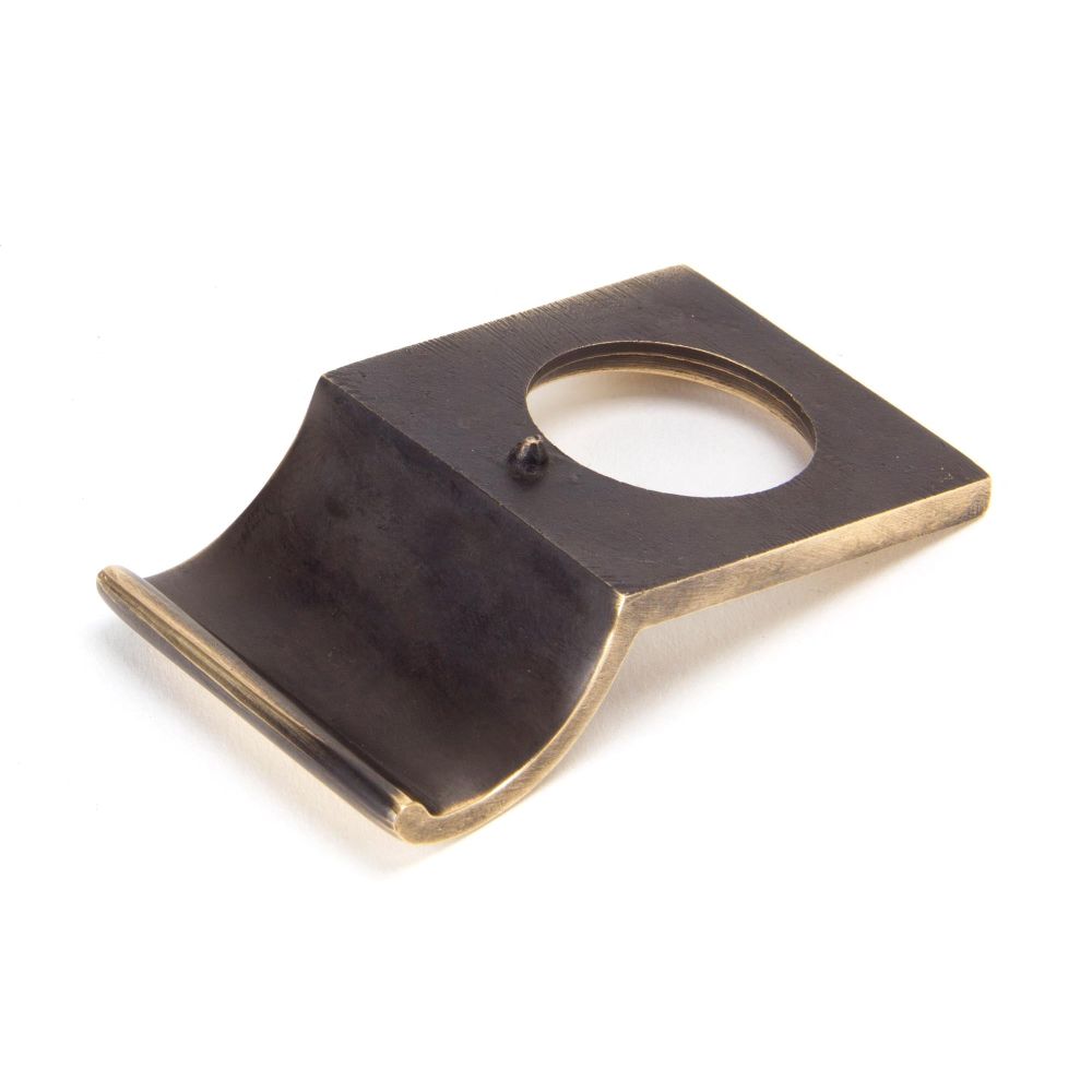 From The Anvil - Polished Bronze Rim Cylinder Pull | Sku. 91937 | Trade Door Handles.