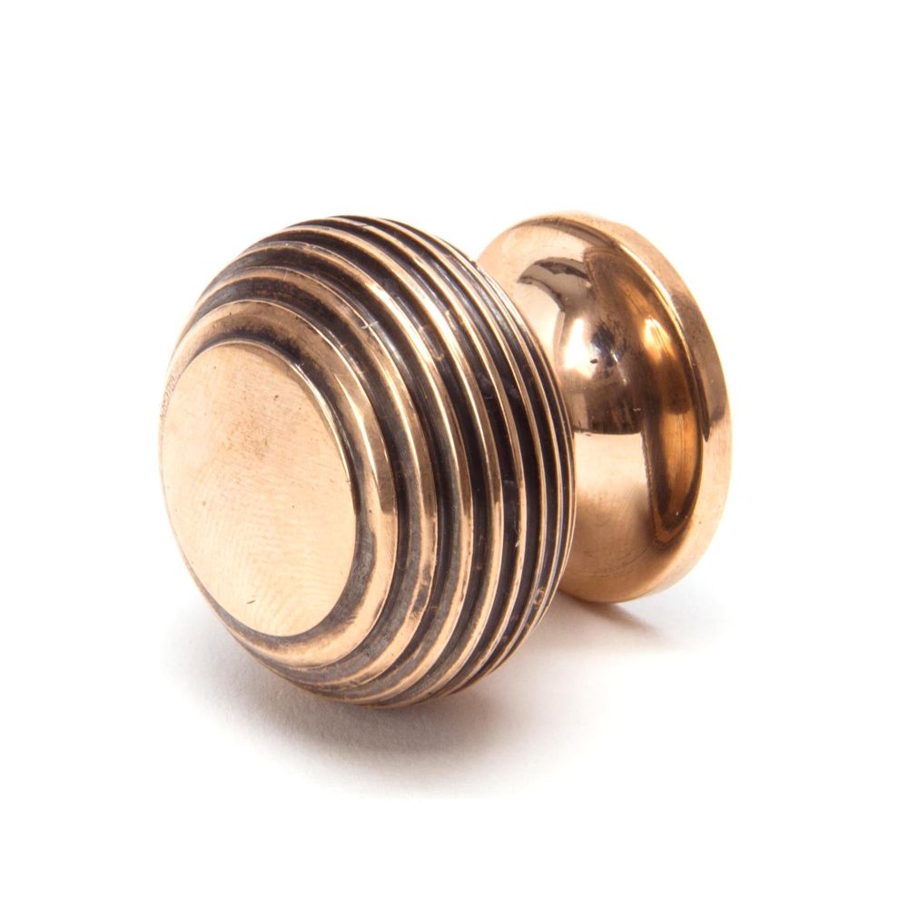 From The Anvil - Polished Bronze Beehive Cabinet Knob 30mm | Sku. 91948 | Trade Door Handles.
