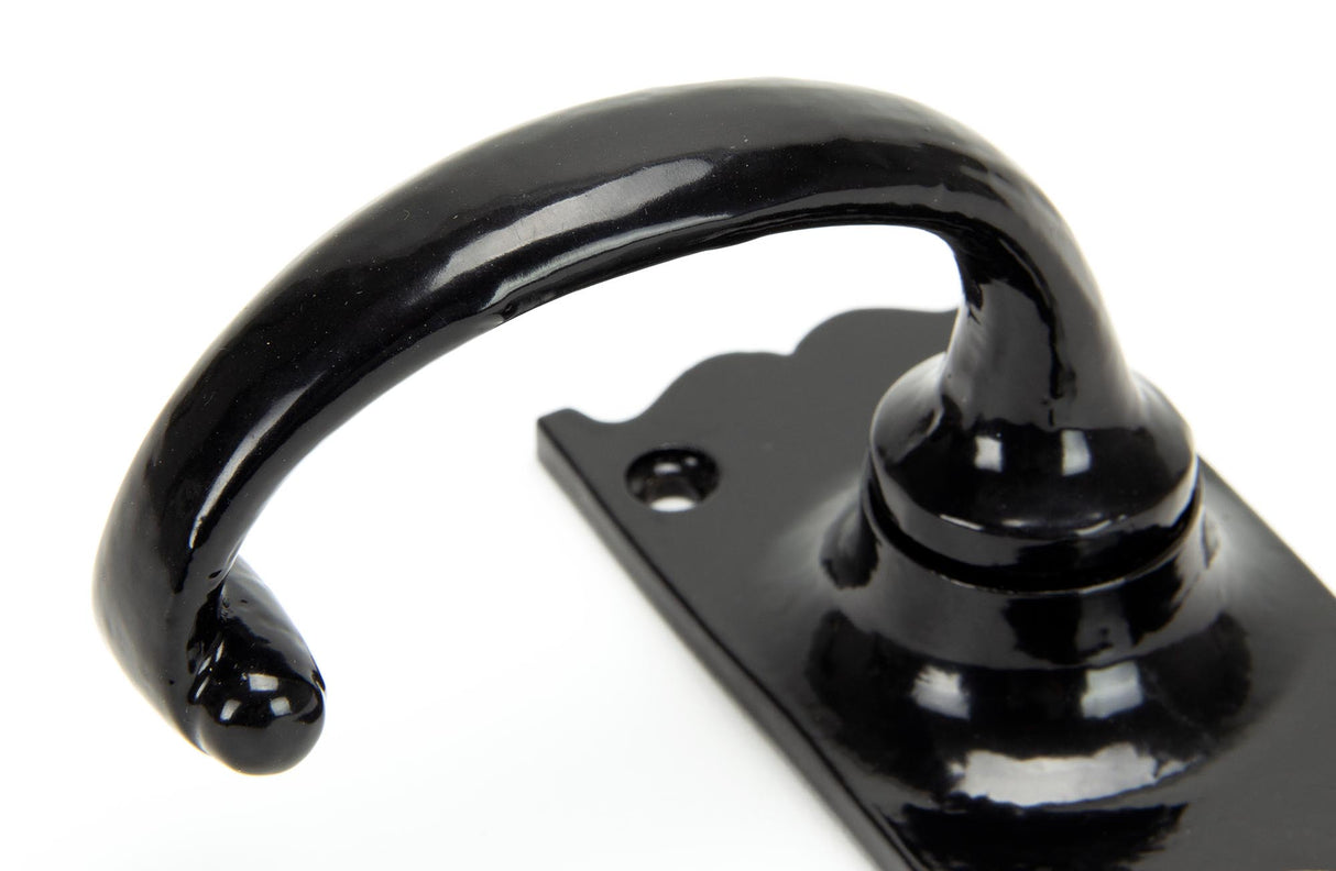 From The Anvil - Black Cottage Lever Euro Lock Set | Sku. 91966 | Trade Door Handles.