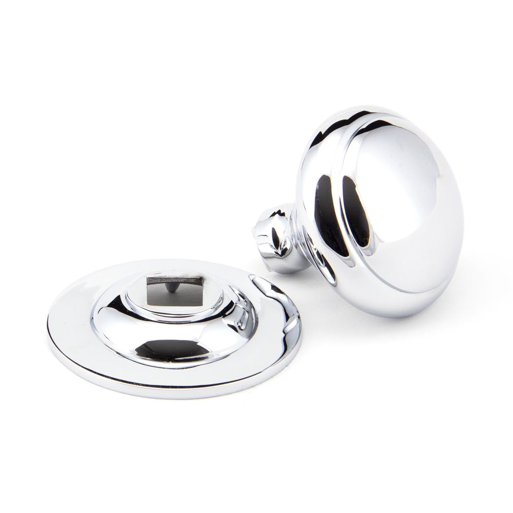 From The Anvil - Polished Chrome Round Centre Door Knob | Sku. 91978 | Trade Door Handles.