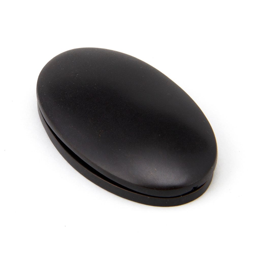 From The Anvil - Aged Bronze Oval Escutcheon & Cover | Sku. 91991 | Trade Door Handles.