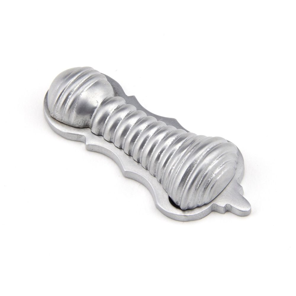 From The Anvil - Satin Chrome Beehive Escutcheon | Sku. 91994 | Trade Door Handles.