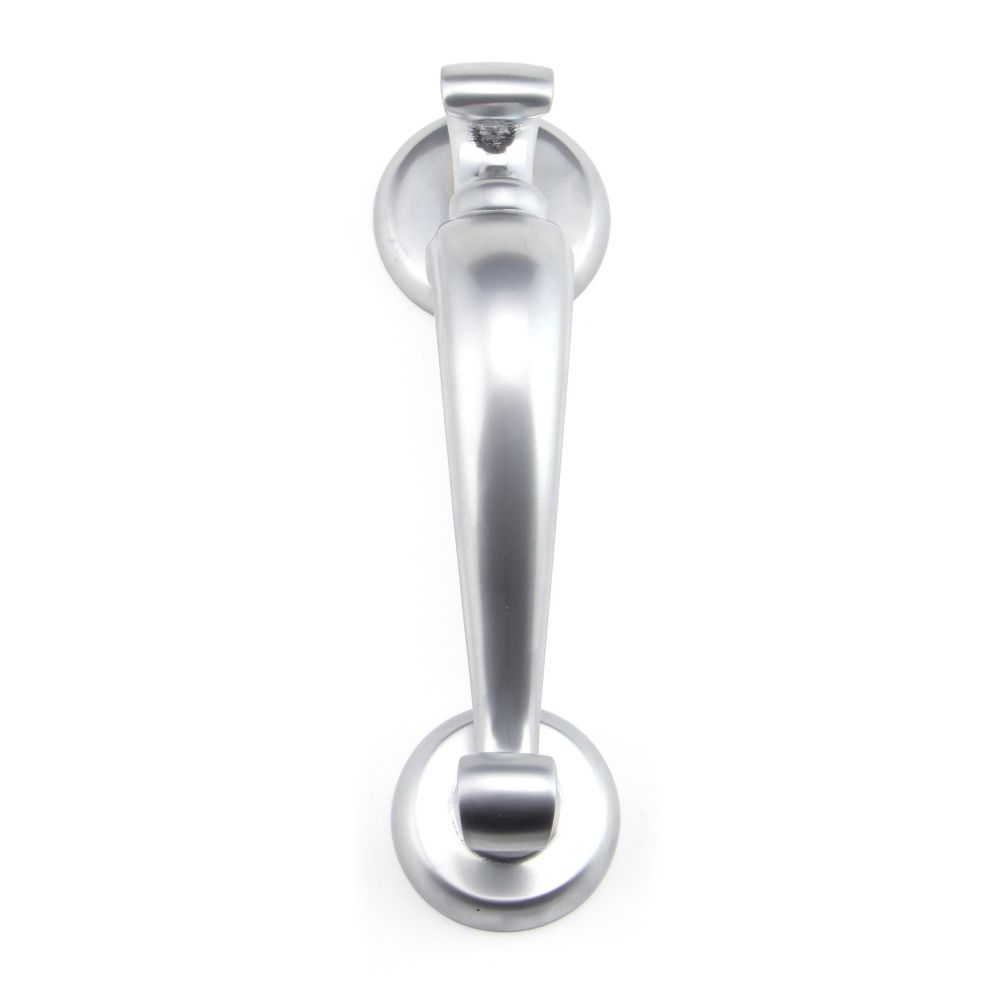 From The Anvil - Satin Chrome Doctors Door Knocker | Sku. 92002 | Trade Door Handles.