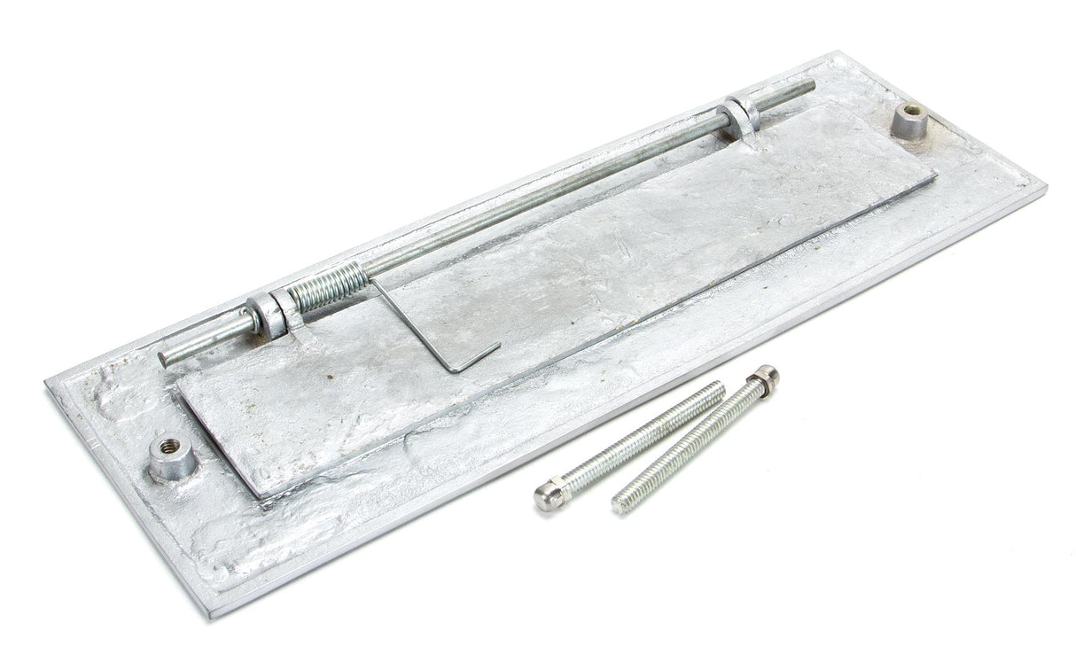 From The Anvil - Satin Chrome Large Letter Plate | Sku. 92003 | Trade Door Handles.