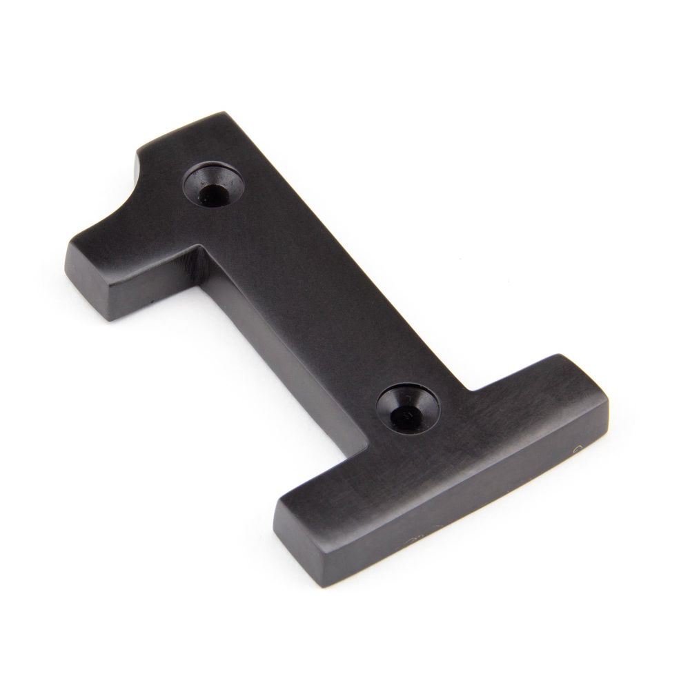 From The Anvil - Aged Bronze Numeral 1 | Sku. 92011 | Trade Door Handles.