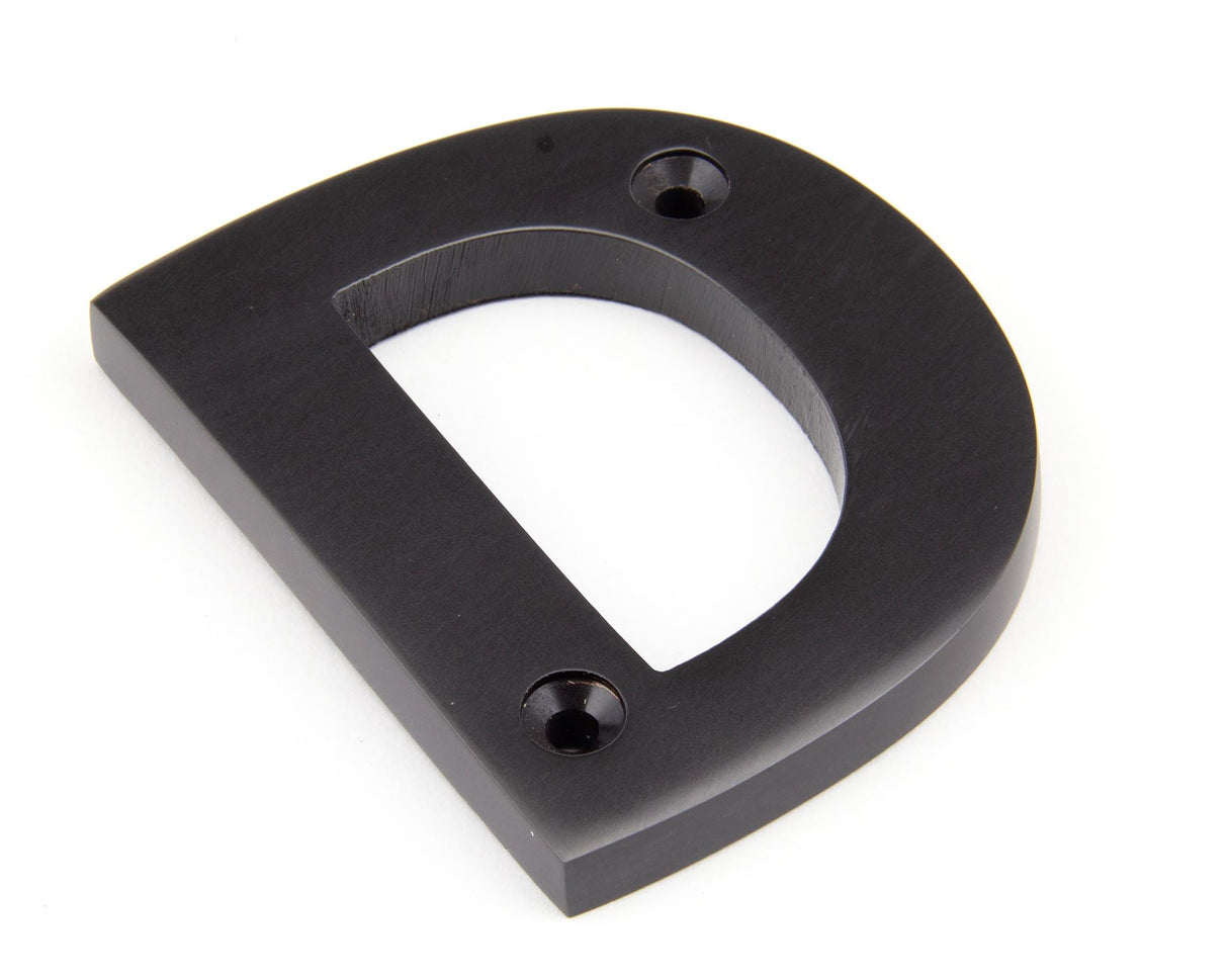 From The Anvil - Aged Bronze Letter D | Sku. 92030D | Trade Door Handles.