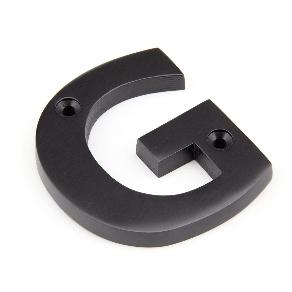 From The Anvil - Aged Bronze Letter G | Sku. 92030G | Trade Door Handles.