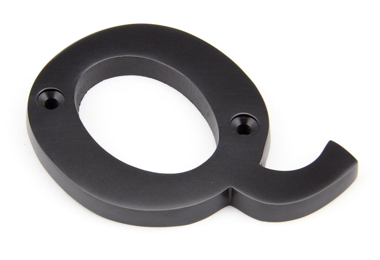 From The Anvil - Aged Bronze Letter Q | Sku. 92030Q | Trade Door Handles.