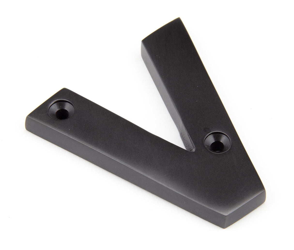 From The Anvil - Aged Bronze Letter V | Sku. 92030V | Trade Door Handles.