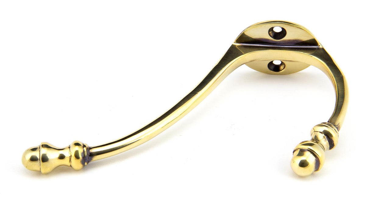 From The Anvil - Aged Brass Hat & Coat Hook | Sku. 92030 | Trade Door Handles.