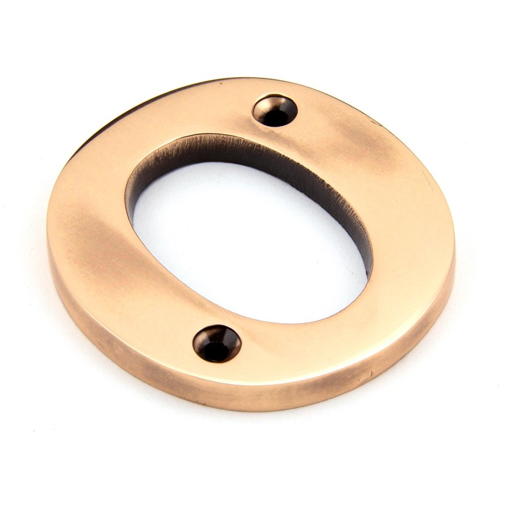 From The Anvil - Polished Bronze Letter O | Sku. 92031O | Trade Door Handles.