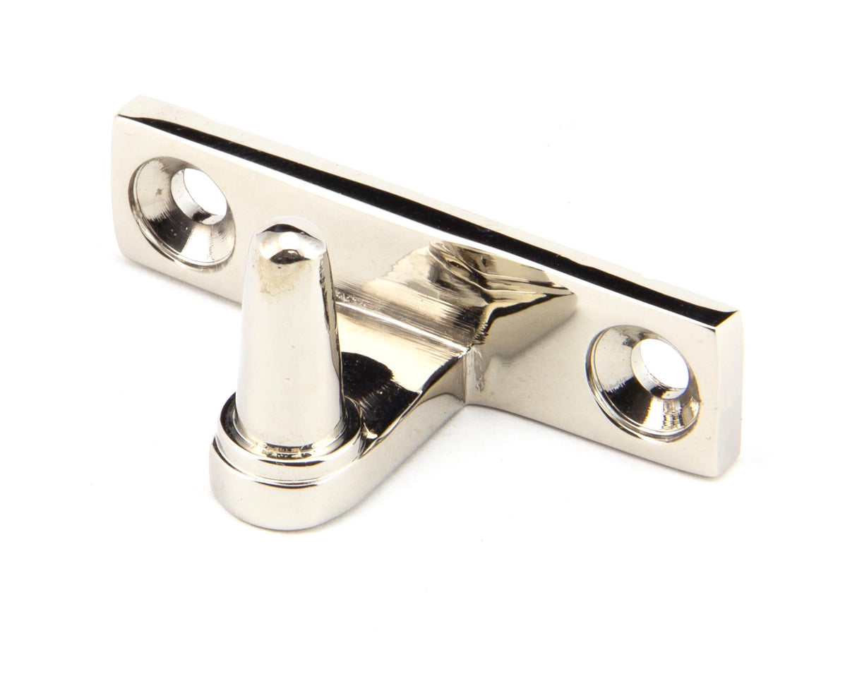 From The Anvil - Polished Nickel Cranked Stay Pin | Sku. 92039 | Trade Door Handles.