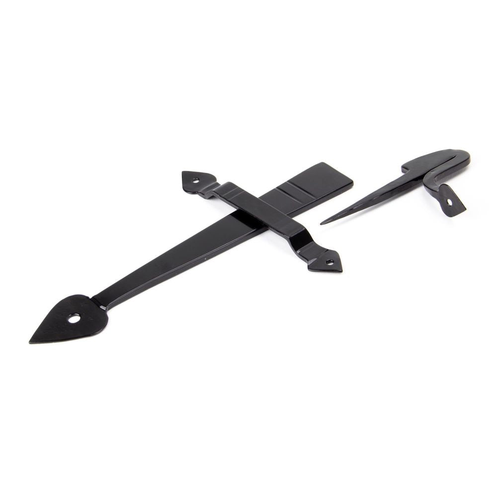 From The Anvil - Black Tuscan Thumblatch | Sku. 92046 | Trade Door Handles.