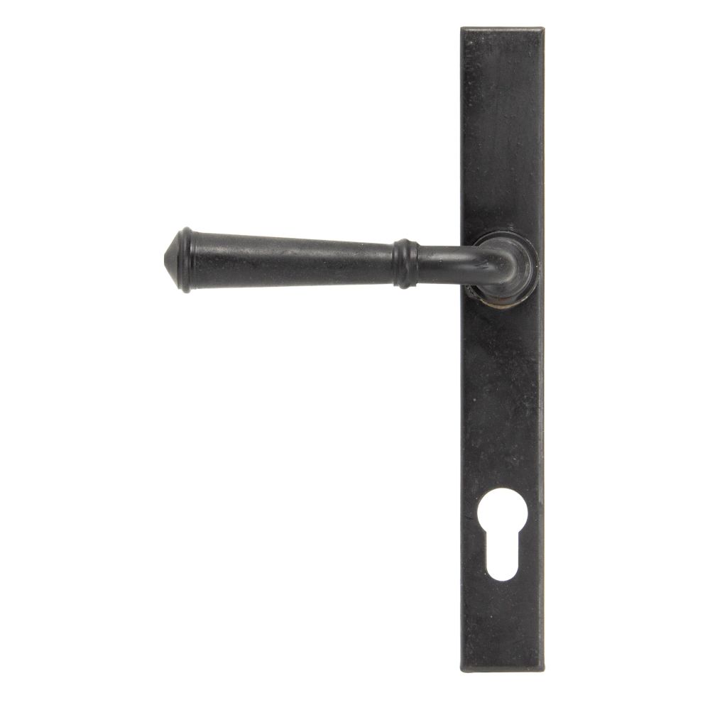 From The Anvil - External Beeswax Regency Slimline Lever Espag. Lock Set | Sku. 92055 | Trade Door Handles.