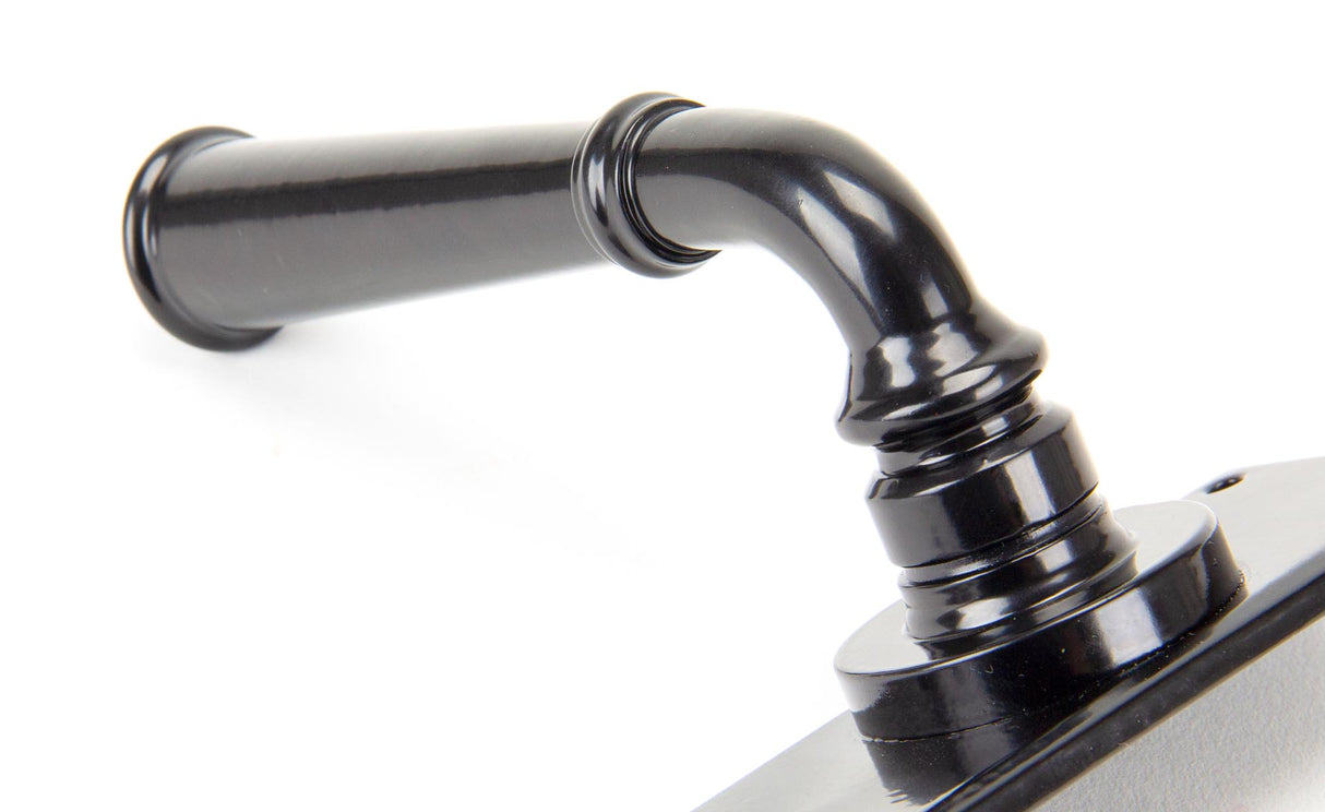 From The Anvil - Black Regency Lever Latch Set | Sku. 92058 | Trade Door Handles.