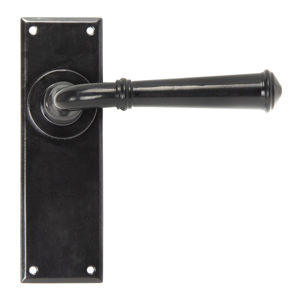 From The Anvil - Black Regency Lever Latch Set | Sku. 92058 | Trade Door Handles.