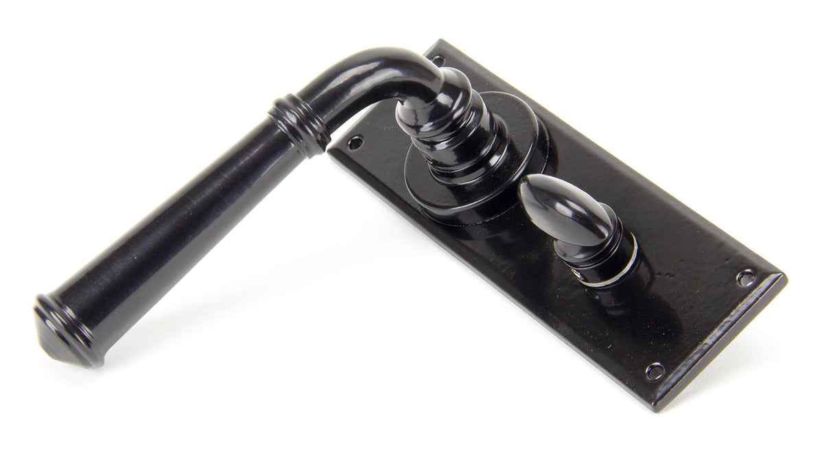 From The Anvil - Black Regency Lever Bathroom Set | Sku. 92059 | Trade Door Handles.