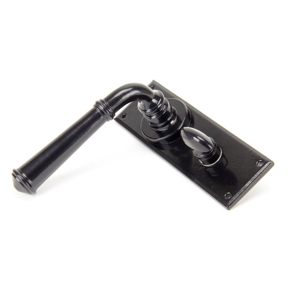 From The Anvil - Black Regency Lever Bathroom Set | Sku. 92059 | Trade Door Handles.
