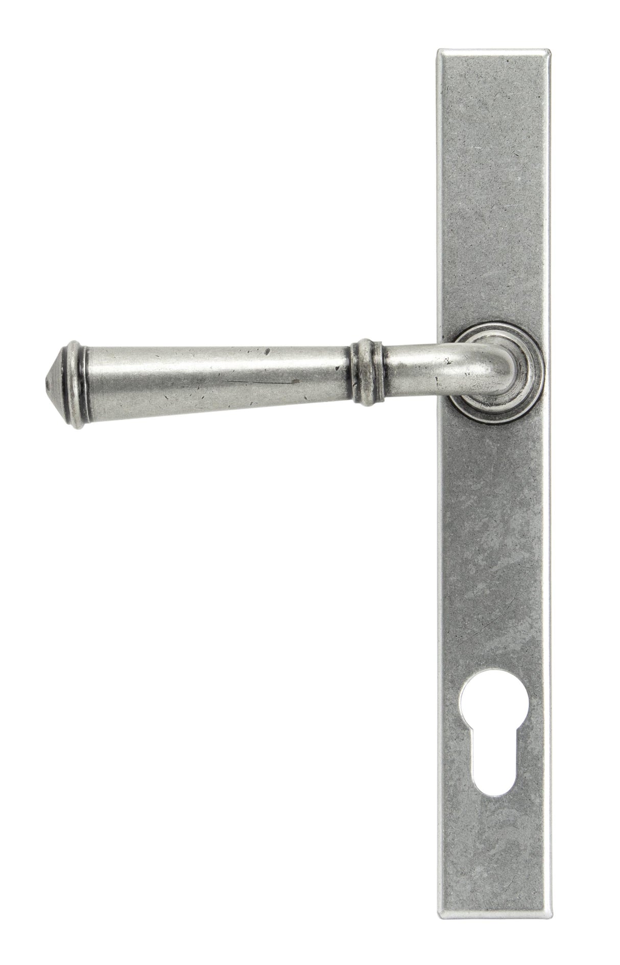 From The Anvil - Pewter Regency Slimline Lever Espag. Lock Set | Sku. 92062 | Trade Door Handles.