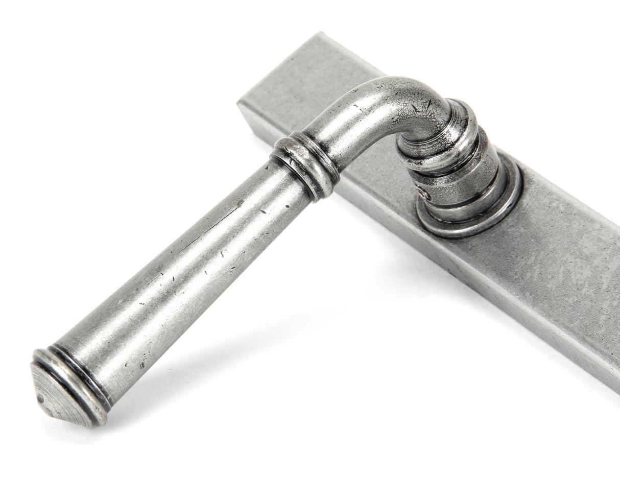 From The Anvil - Pewter Regency Slimline Lever Espag. Lock Set | Sku. 92062 | Trade Door Handles.