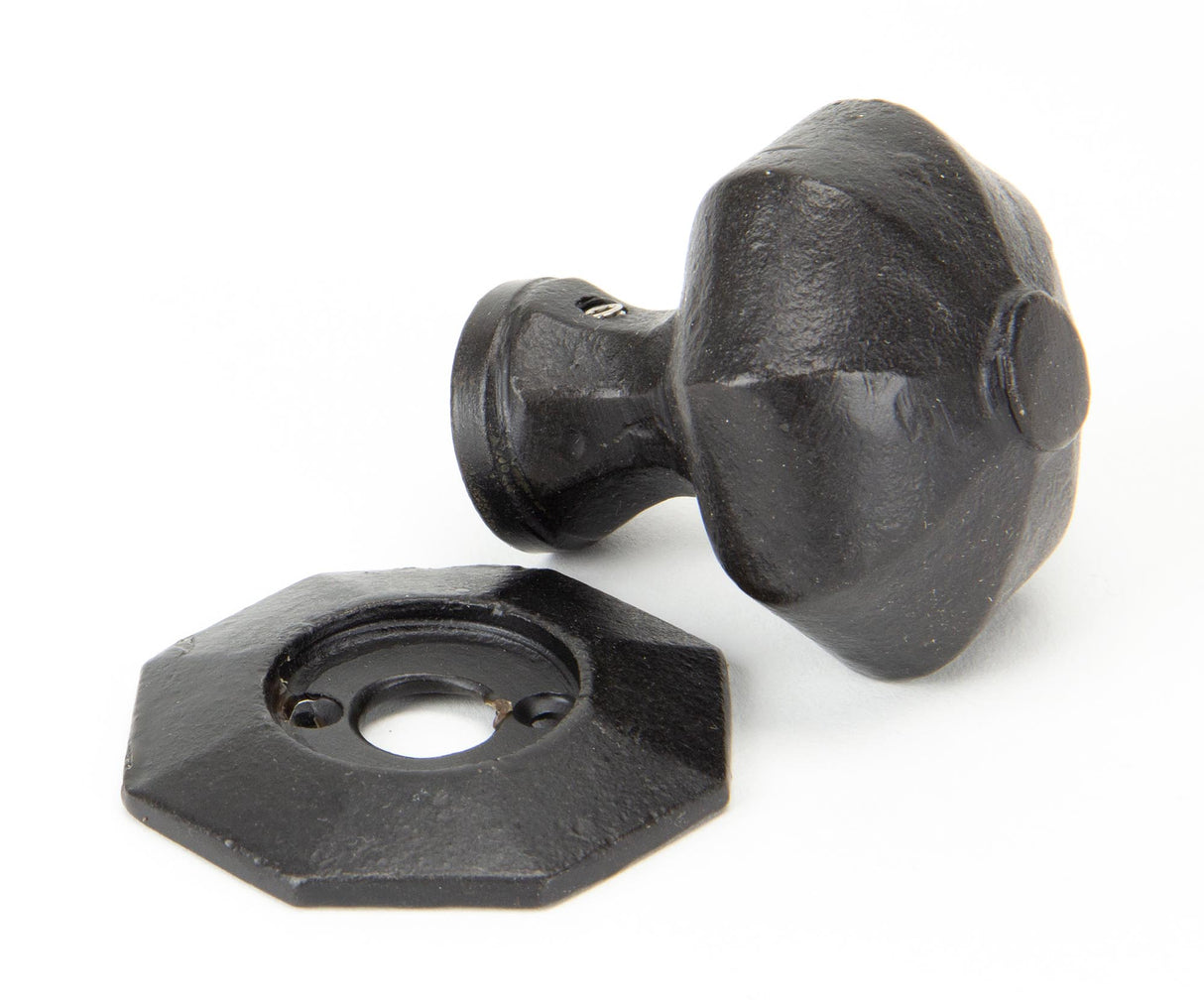 From The Anvil - External Beeswax Octagonal Mortice/Rim Knob Set | Sku. 92064 | Trade Door Handles.
