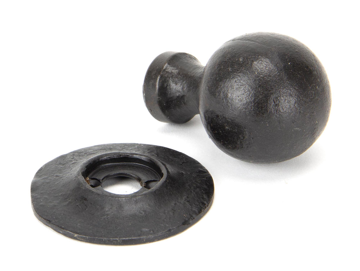 From The Anvil - External Beeswax Round Mortice/Rim Knob Set | Sku. 92066 | Trade Door Handles.