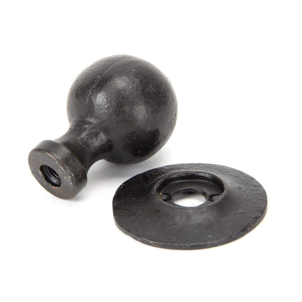 From The Anvil - External Beeswax Round Mortice/Rim Knob Set | Sku. 92066 | Trade Door Handles.