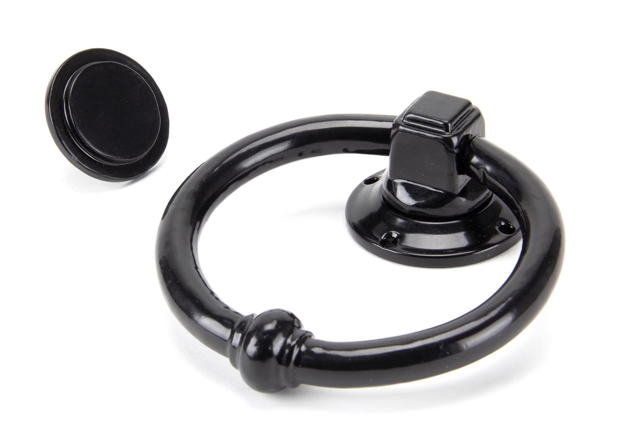 From The Anvil - Black Regency Door Knocker | Sku. 92076 | Trade Door Handles.