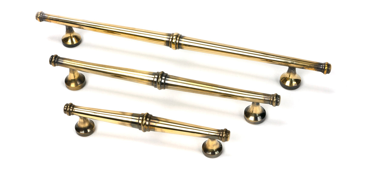 From The Anvil - Aged Brass Regency Pull Handle - Small | Sku. 92085 | Trade Door Handles.