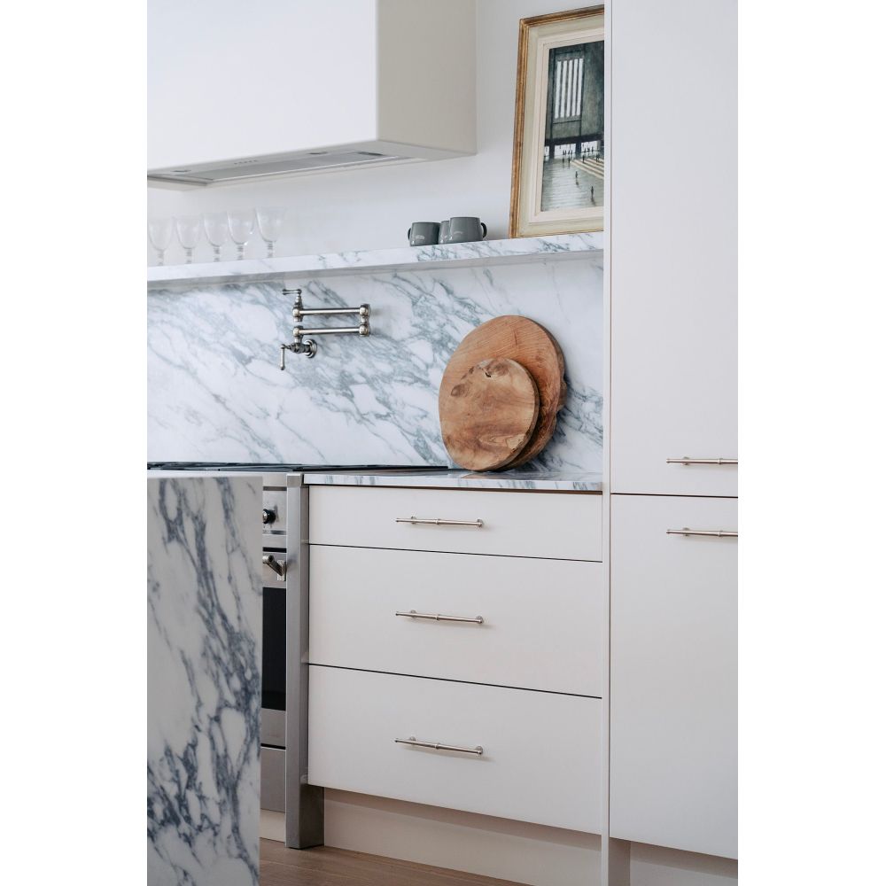 From The Anvil - Polished Nickel Regency Pull Handle - Large | Sku. 92095 | Trade Door Handles.