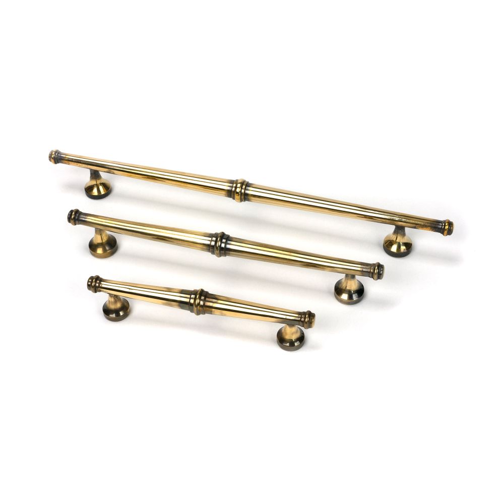 From The Anvil - Aged Brass Regency Pull Handle - Large | Sku. 92097 | Trade Door Handles.