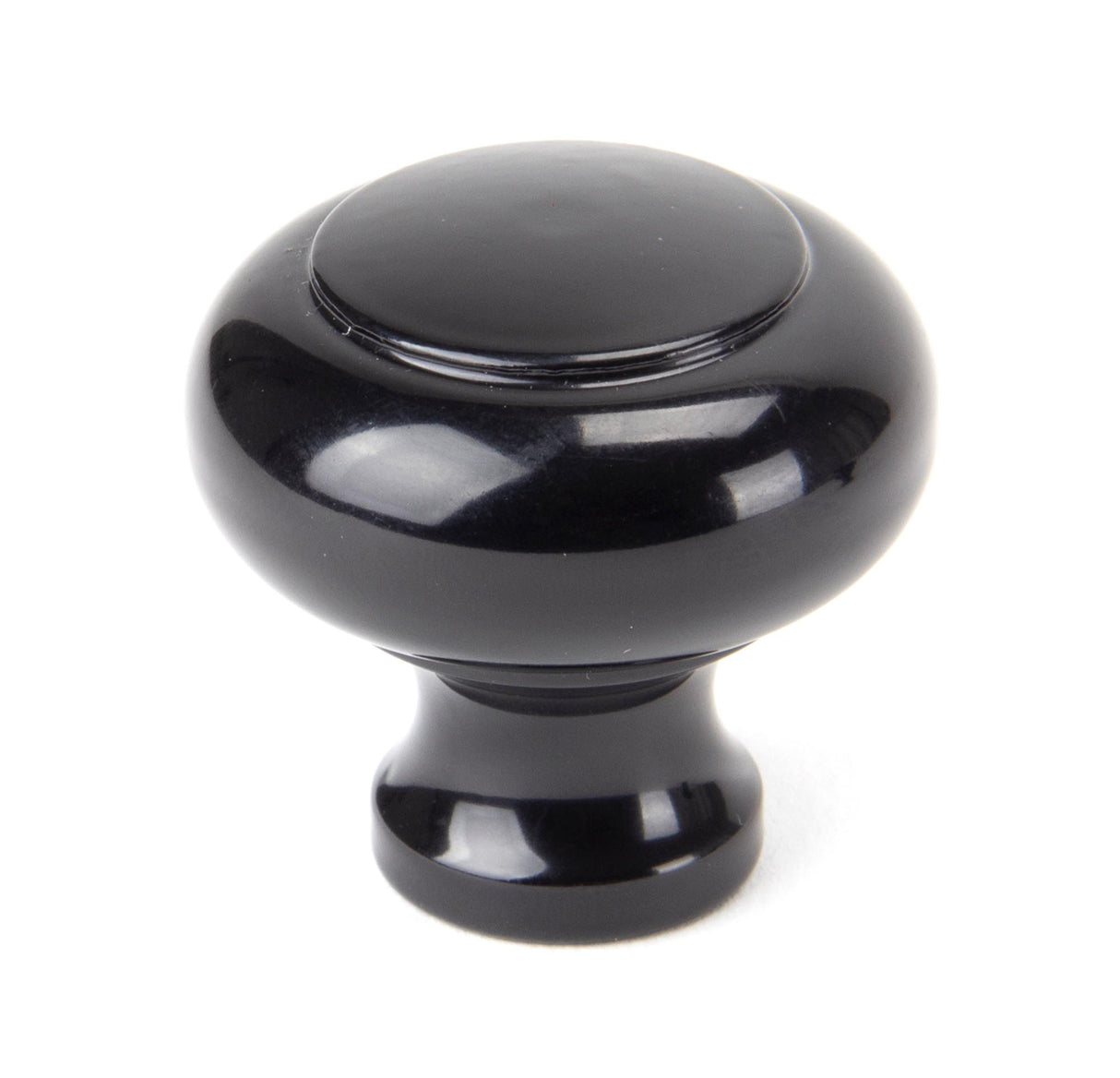 From The Anvil - Black Regency Cabinet Knob - Large | Sku. 92101 | Trade Door Handles.