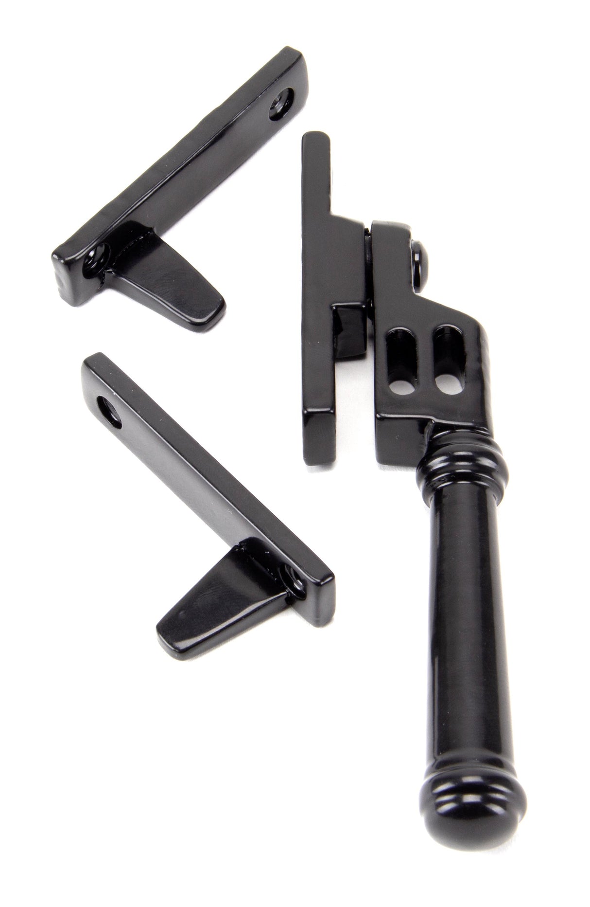 From The Anvil - Black Locking Night-Vent Regency Fastener | Sku. 92103 | Trade Door Handles.