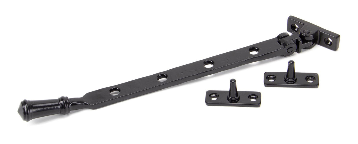 From The Anvil - Black 10" Regency Stay | Sku. 92106 | Trade Door Handles.