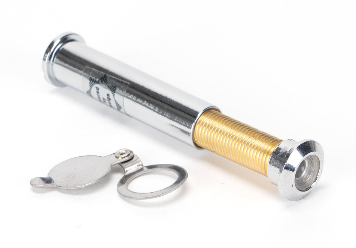 From The Anvil - Polished Chrome Door Viewer 180 Degree (55-75mm Door) | Sku. 92151 | Trade Door Handles.
