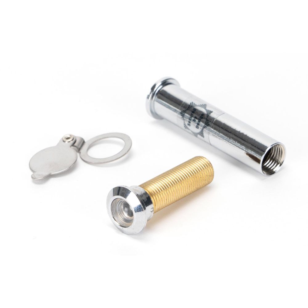 From The Anvil - Polished Chrome Door Viewer 180 Degree (55-75mm Door) | Sku. 92151 | Trade Door Handles.