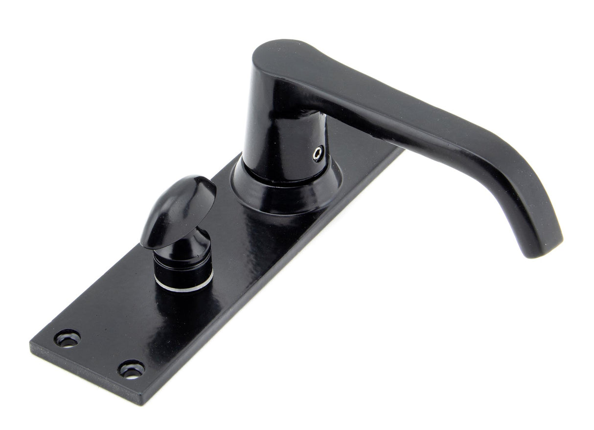 From The Anvil - Black Deluxe Lever Bathroom Set | Sku. 92161 | Trade Door Handles.