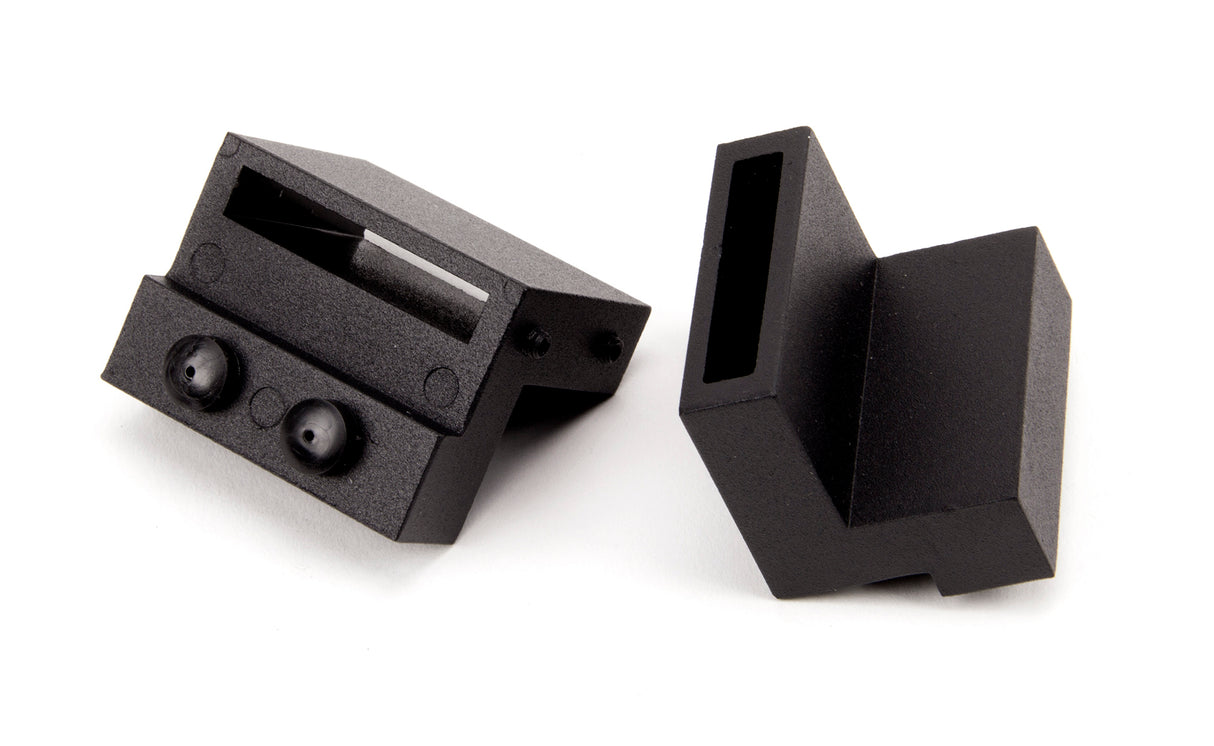 From The Anvil - 100kg Black (Top Mount) Sliding Door Hardware Kit (2m Track) | Sku. 93230 | Trade Door Handles.