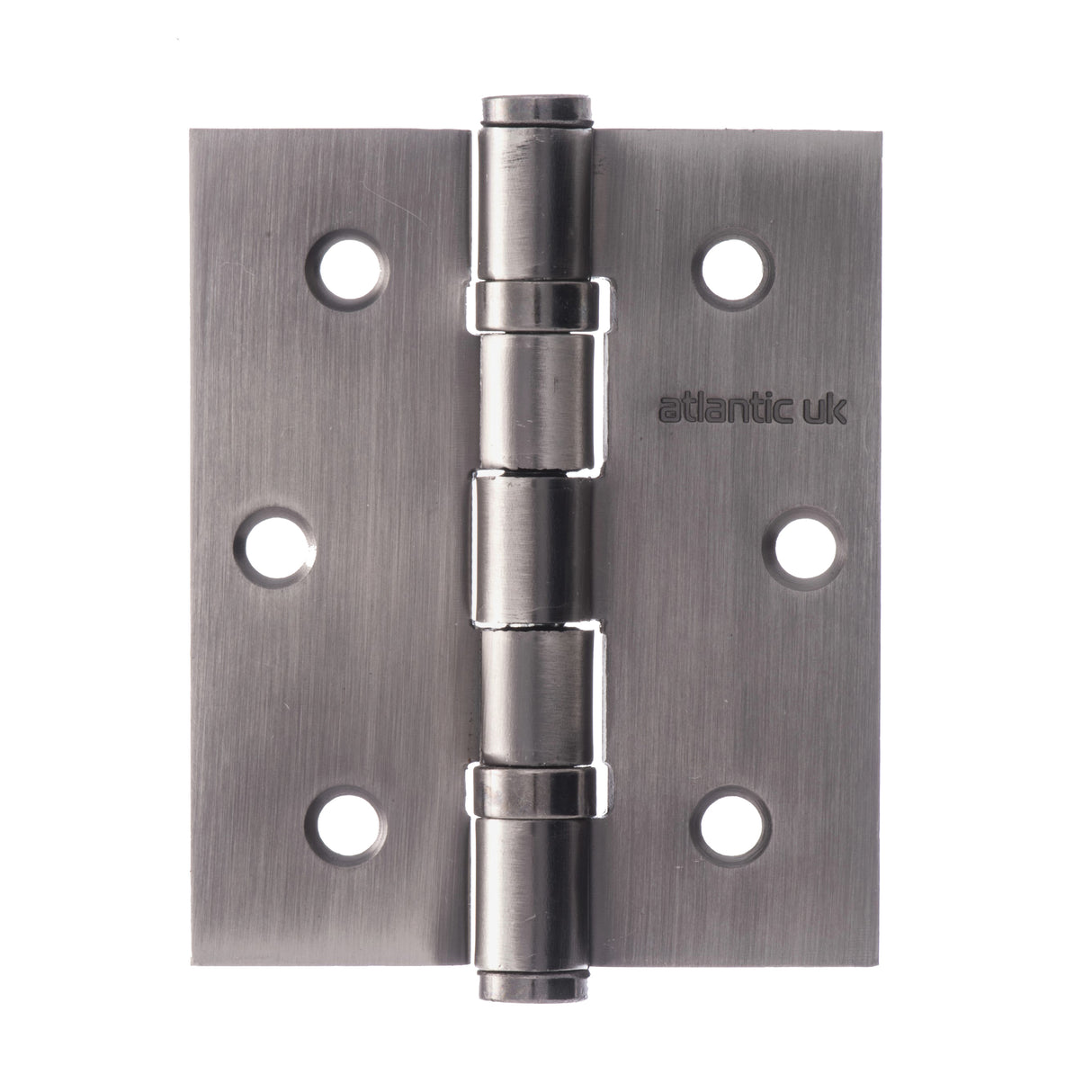 Quality image of Atlantic Ball Bearing Hinges 3" x 2.5" x 2.5mm - Matt Gun Metal | Sku. a2hb32525mbn | available from Trade Door Handles.