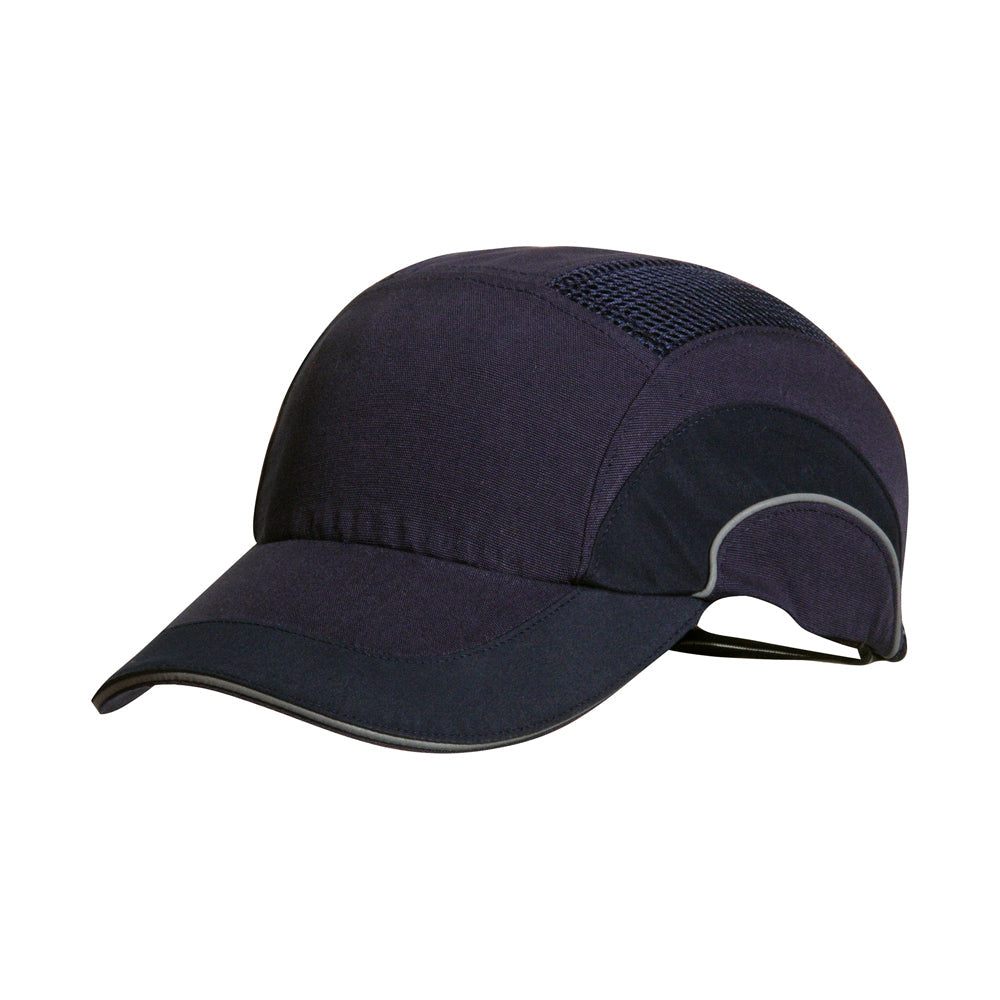 This is an image of Timco - HardCap€ž¢ A1+ Bump Cap - Long Peak - Navy Navy (1 Each Unit) ABR000000500