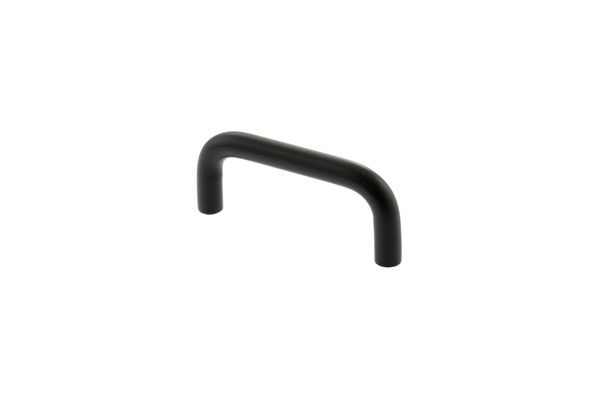 Quality image of Atlantic D Cabinet Pull Handle 65mm x 10mm - Matt Black | Sku. acpc6510mb | available from Trade Door Handles.