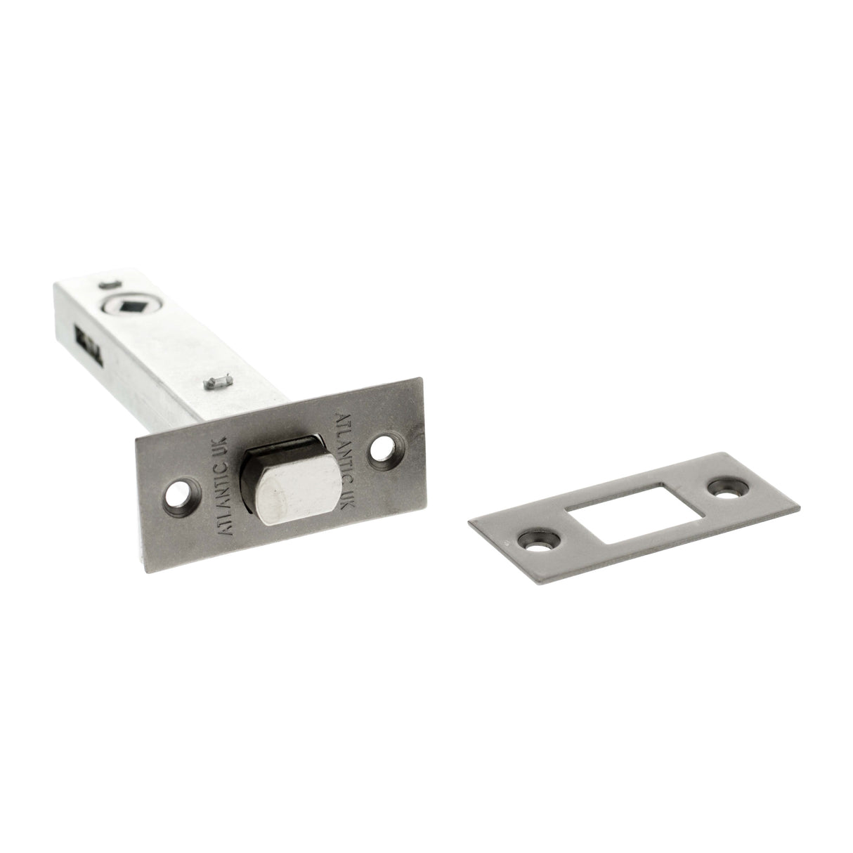 Quality image of Atlantic Tubular Deadbolt 4" - Distressed Silver | Sku. adb4ds | available from Trade Door Handles.