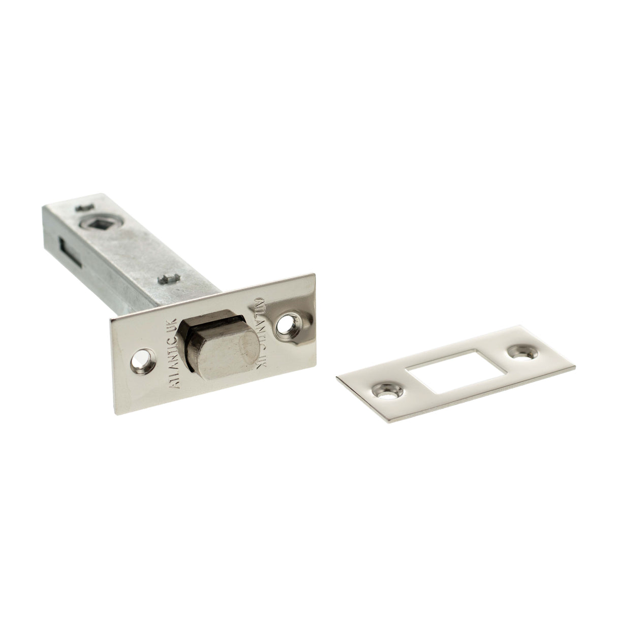 Quality image of Atlantic Tubular Deadbolt 4" - Polished Nickel | Sku. adb4pn | available from Trade Door Handles.