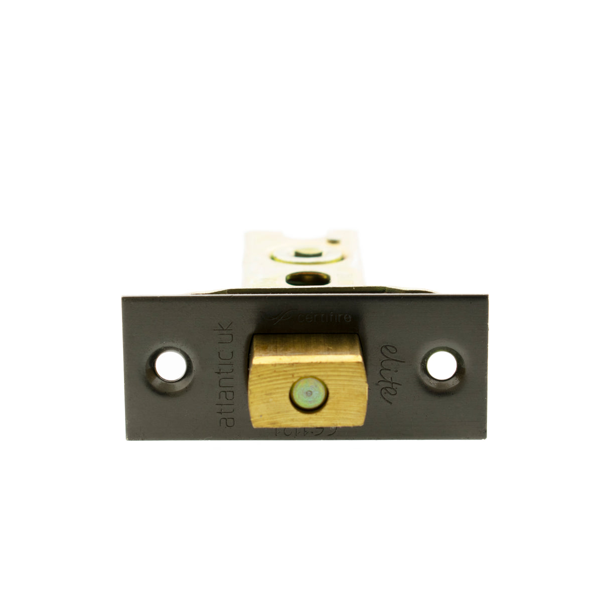 Quality image of Atlantic Fire-Rated CE Marked Bolt Through Tubular Deadbolt 2.5" - Black Nickel | Sku. adbce25bn | available from Trade Door Handles.