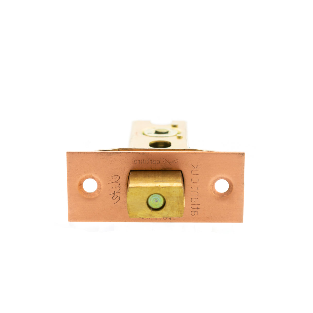 Quality image of Atlantic Fire-Rated CE Marked Bolt Through Tubular Deadbolt 2.5" - Urban Satin Copper | Sku. adbce25usc | available from Trade Door Handles.