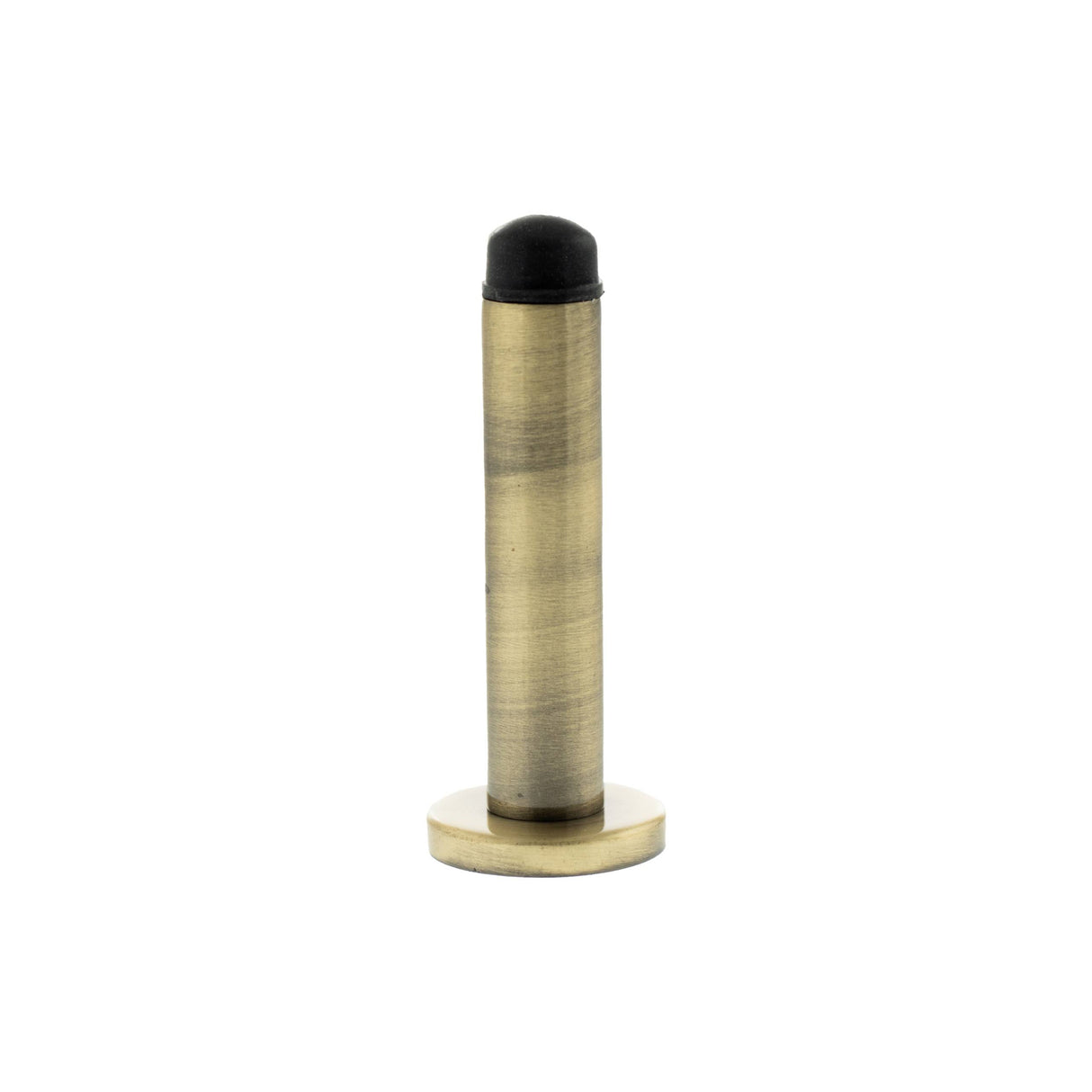 Quality image of Atlantic Premium Wall Mounted Door Stop on Concealed Fix Rose - Antique Brass | Sku. adswpab | available from Trade Door Handles.