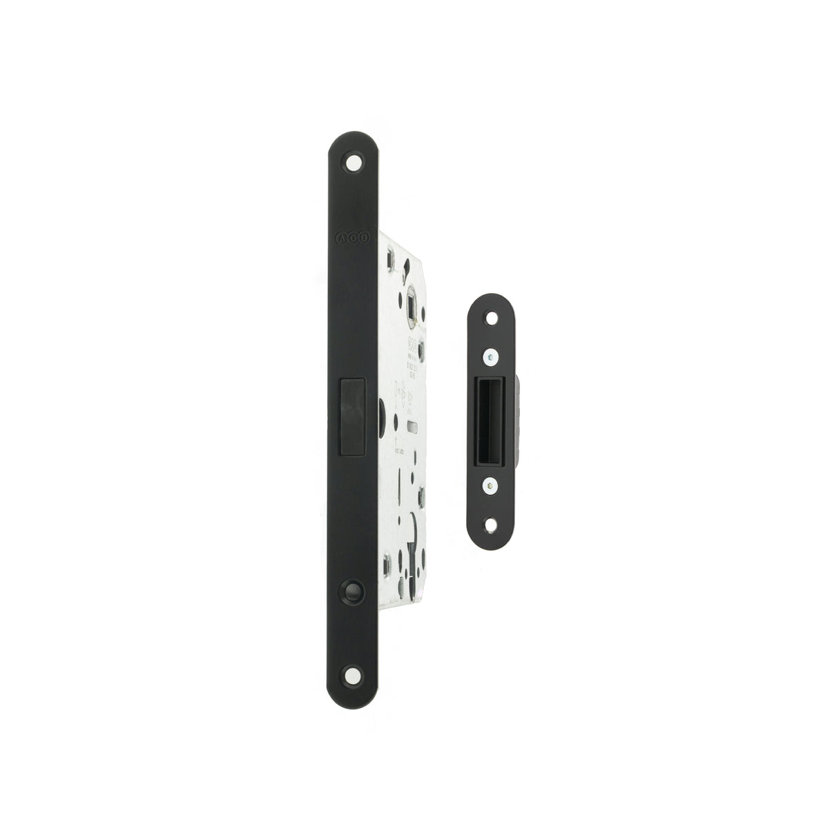 Quality image of AGB Polaris 2XT Magnetic Euro Profile Sashlock 50mm backset - Matt Black | Sku. agb2xte50mb | available from Trade Door Handles.