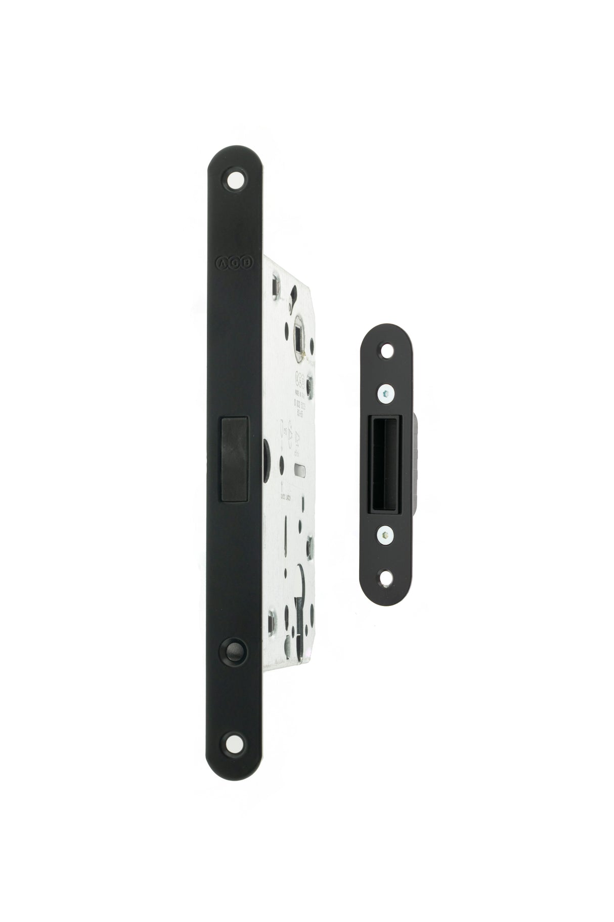 Quality image of AGB Polaris 2XT Magnetic Euro Profile Sashlock 60mm backset - Matt Black | Sku. agb2xtemb | available from Trade Door Handles.